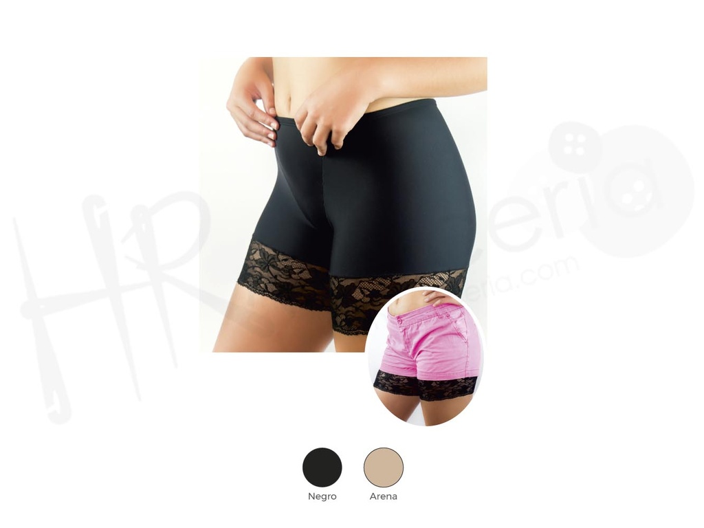 Culotte blonda pierna Andrea S&B