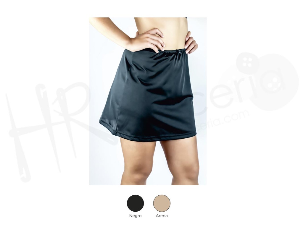Falda combinacion lisa mini Cora S&B