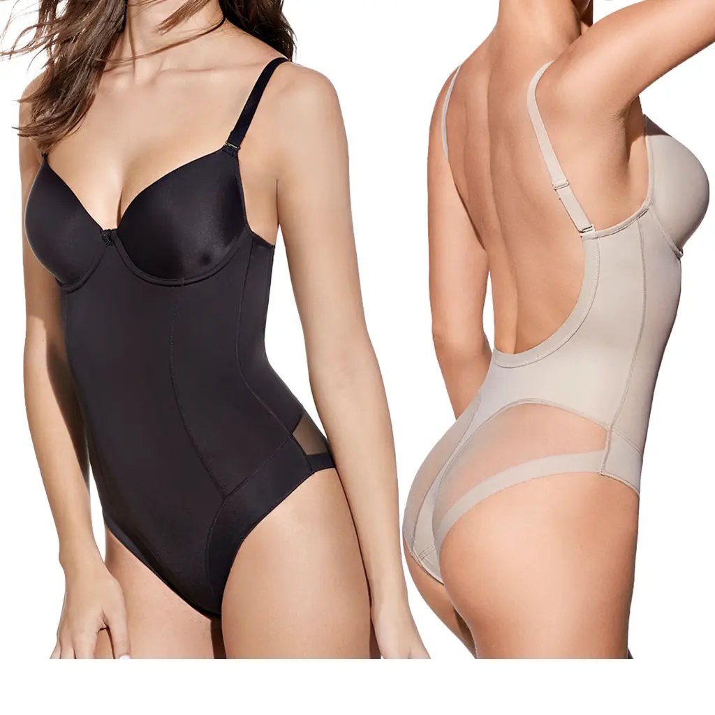 Body espalda libre aro c/relleno Selene Giorgia