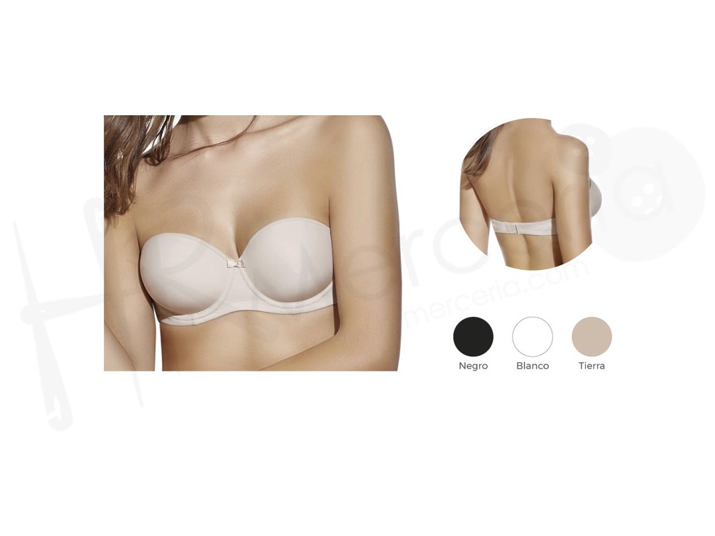 Sujetador sin tirantes Selene Mariel