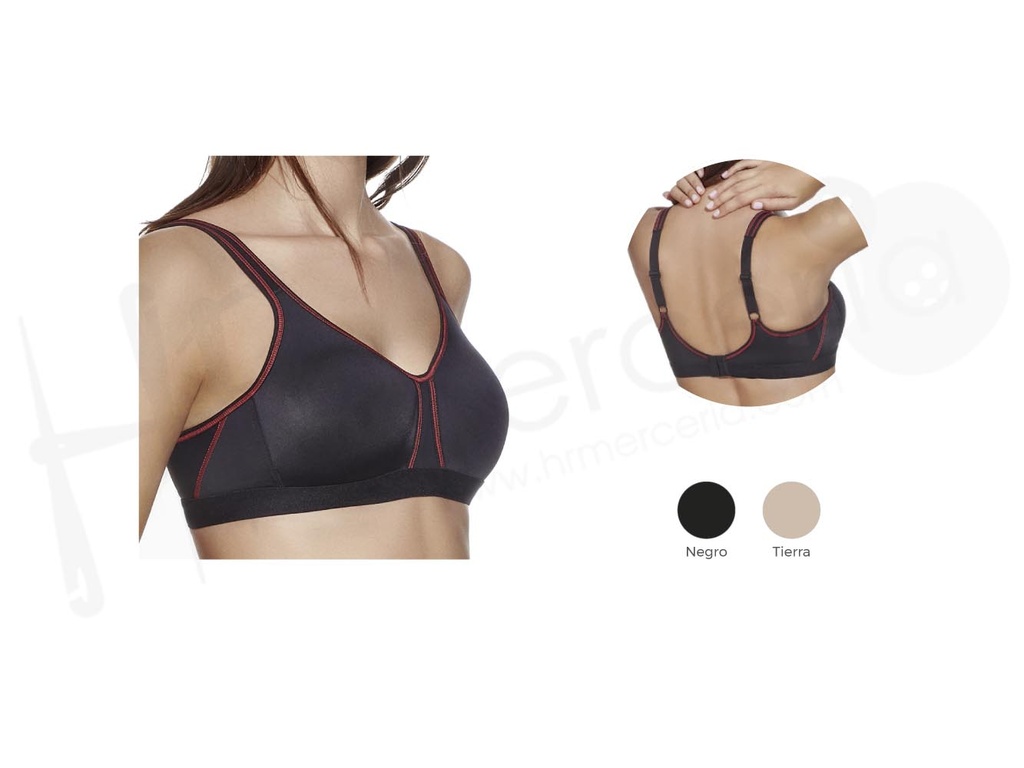 Sujetador deportivo con relleno Selene Nina