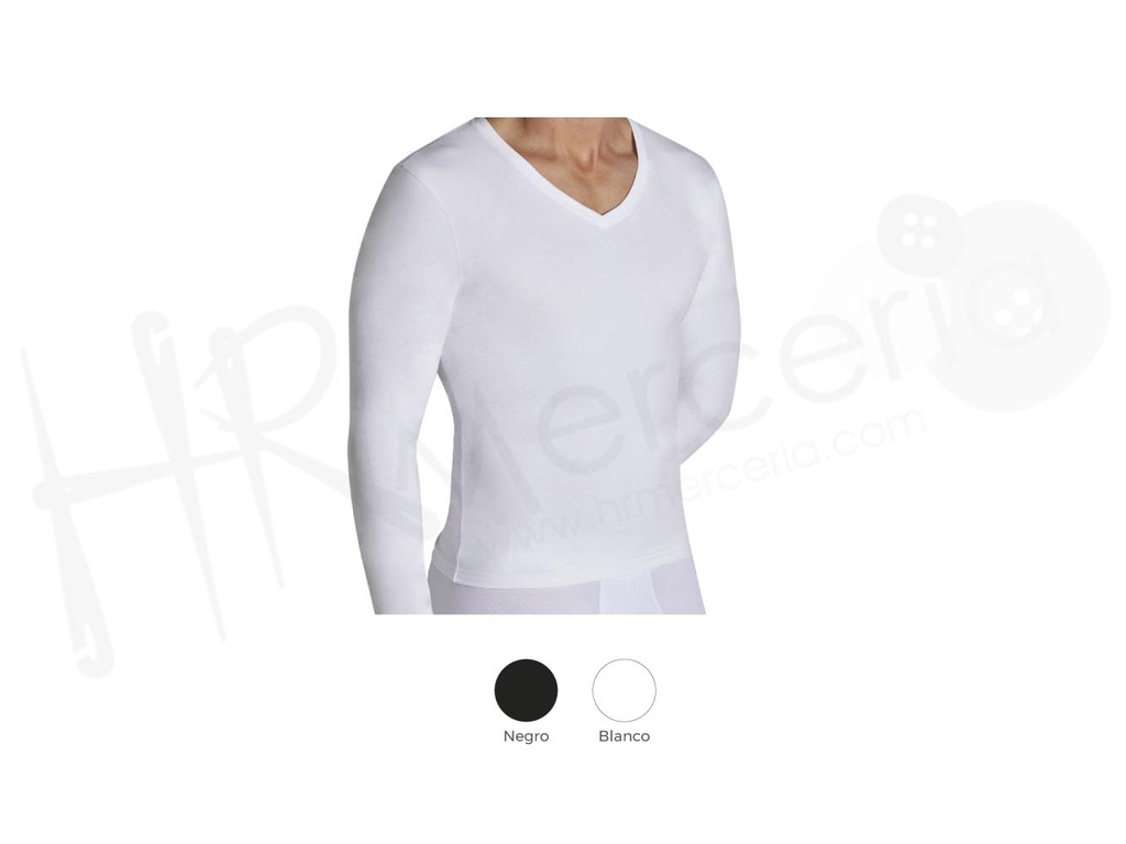 Camiseta Cro M/L alg/lycra C/P 20101 Ysabel Mora