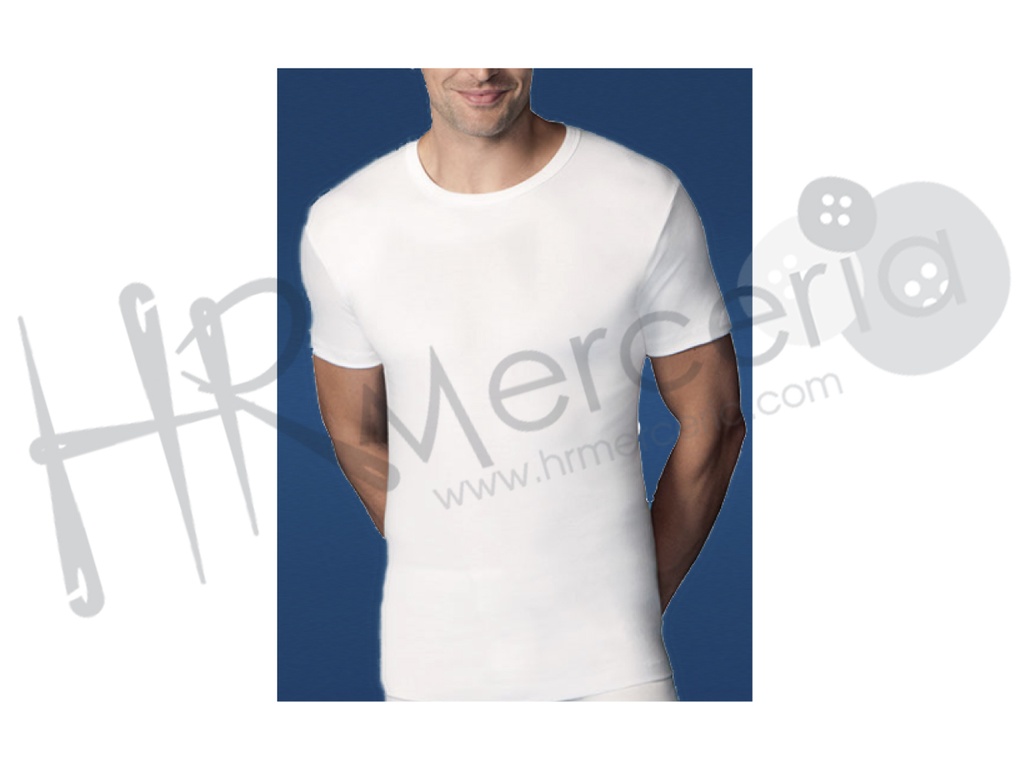 Camiseta Cro.M/C cuello R. felpa 256 Abanderado