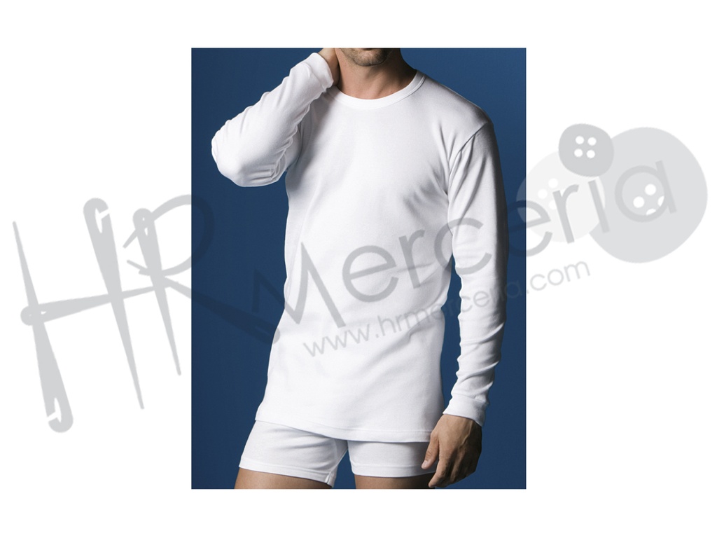 Camiseta Cro. M/L cuello R. felpa 258 Abanderado