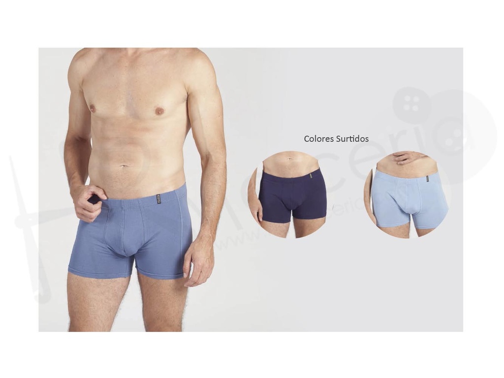 Boxer Cro alg/elastano 970 Pack 2 ud. Kehat