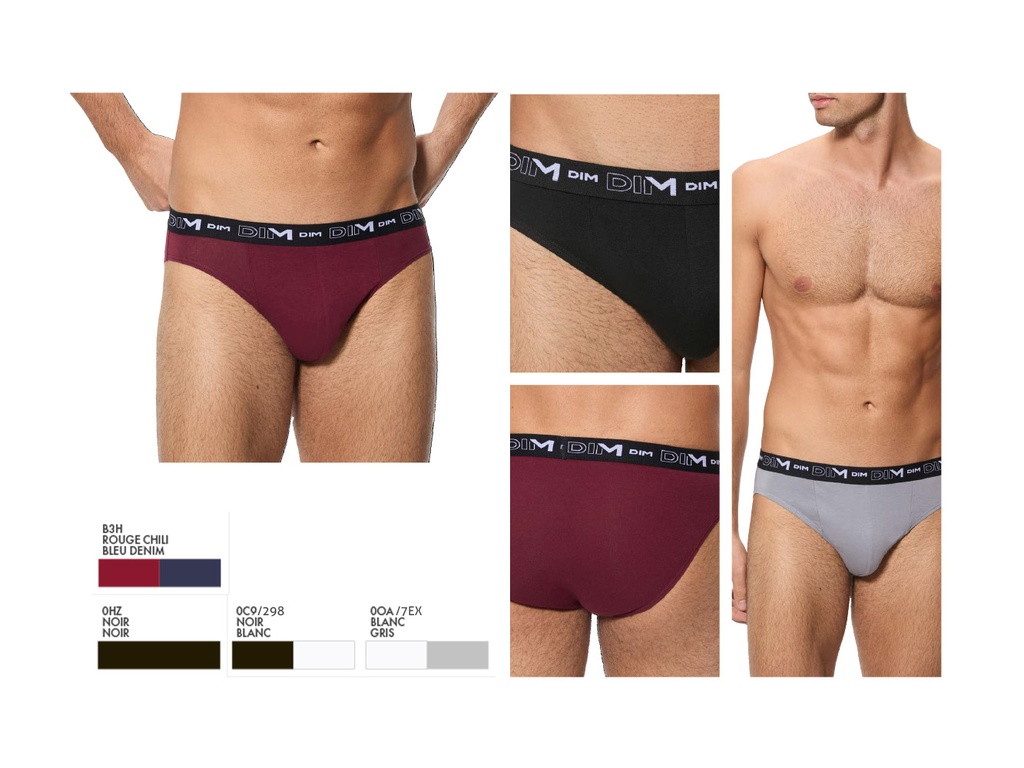Slip Dim algodon AD06595 Pack 2 ud.