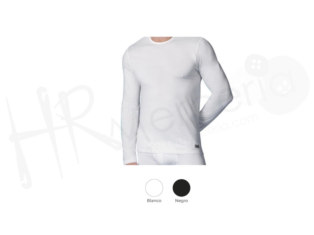 Camiseta Cro. M/L cuello R. ASA041Z Abanderado 
