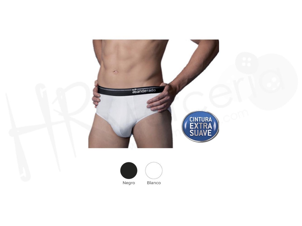Slip cintura extra suave ASA077H Abanderado