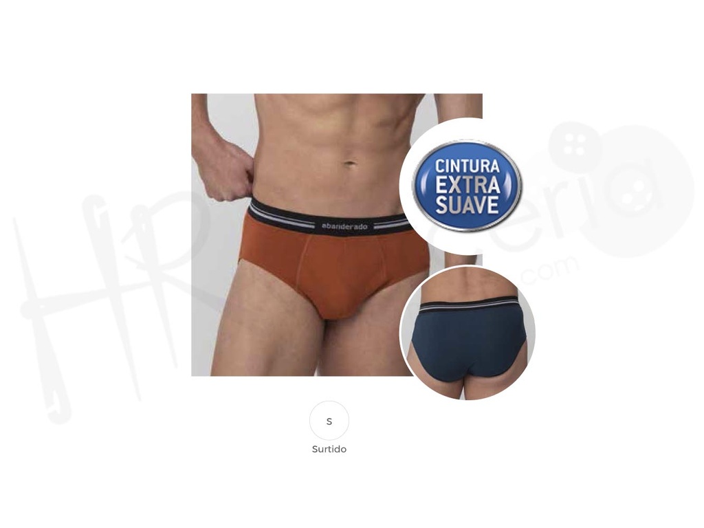 Slip cintura extra suave ASA077H Surtido Abanderado