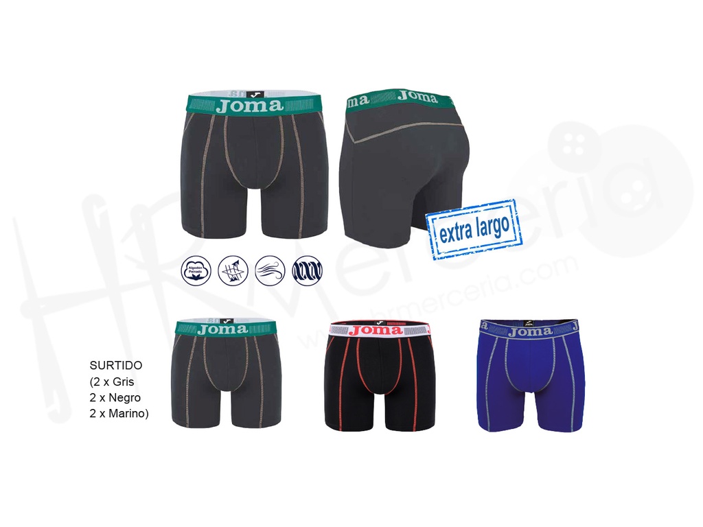 Boxer Cro extra largo tecnico JS201989 Joma