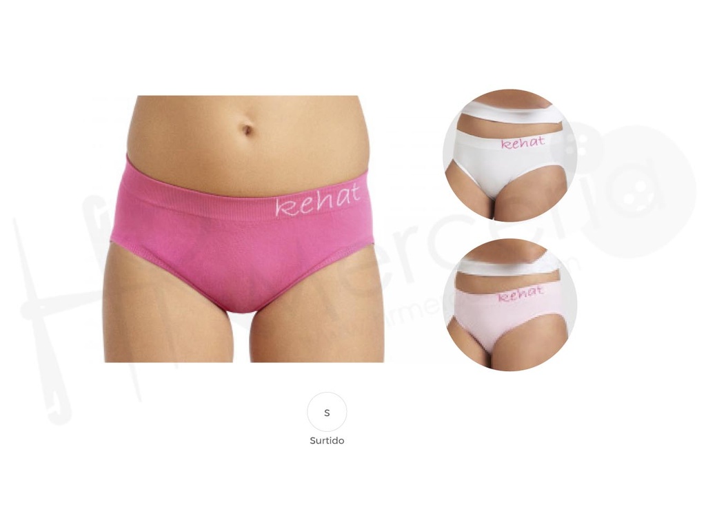 R Braguita niña Kehat 280 Pack 3 pz.