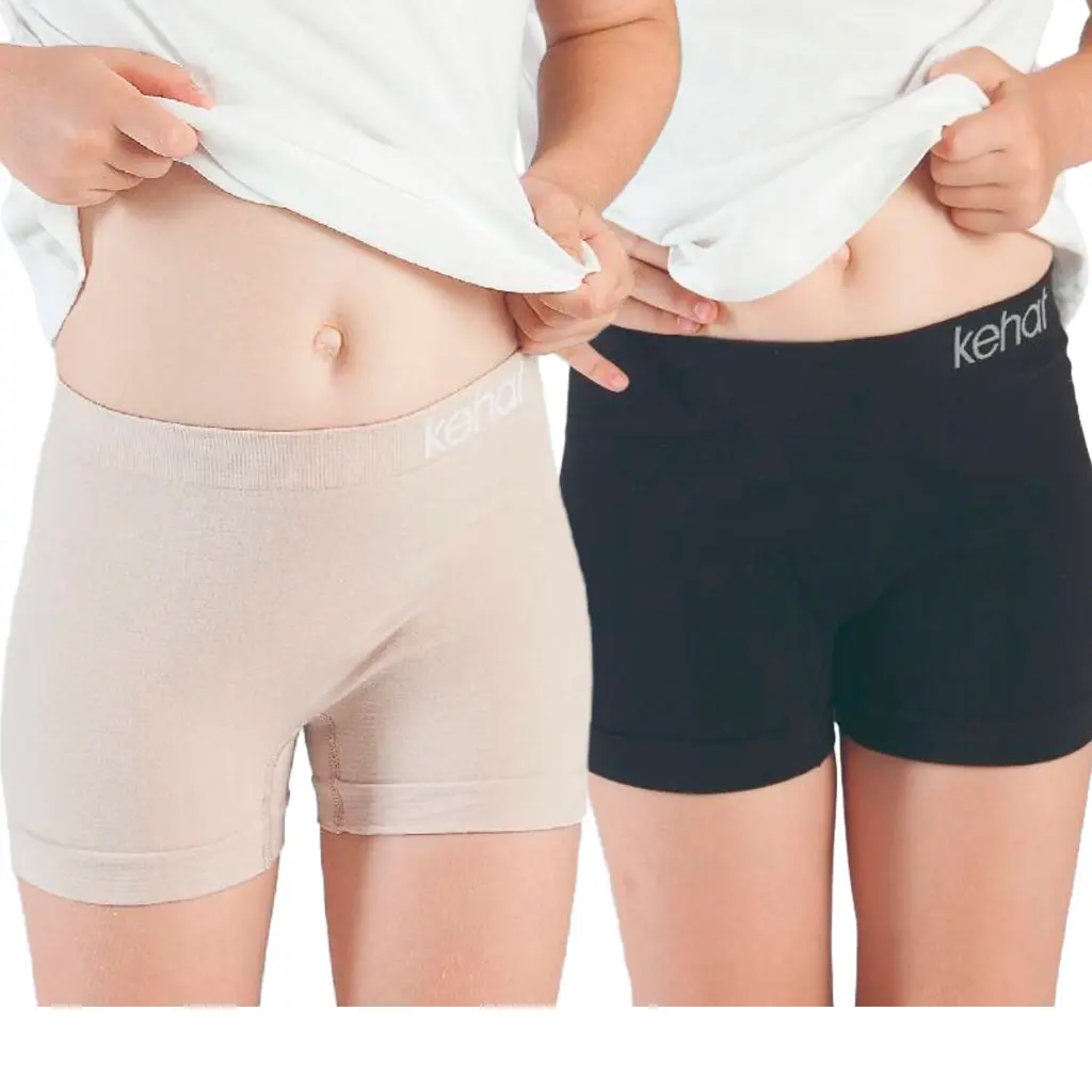 Culotte niña sin costura alg. 287 Pack 2 Kehat