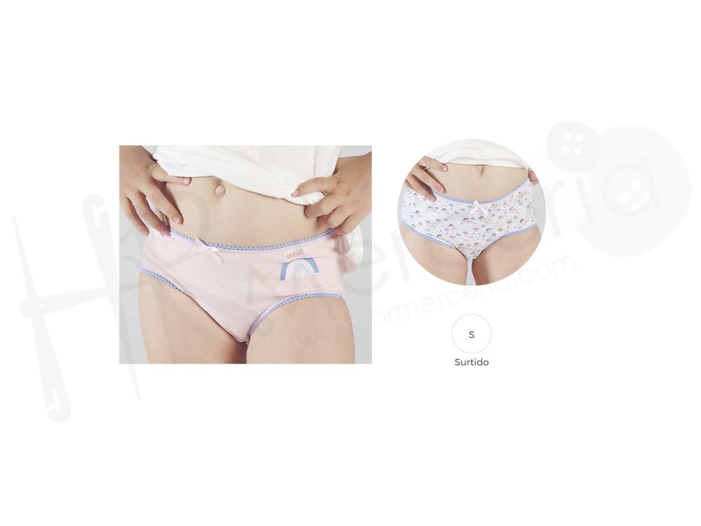 Braguita niña 382 Kehat Pack 2 pz.