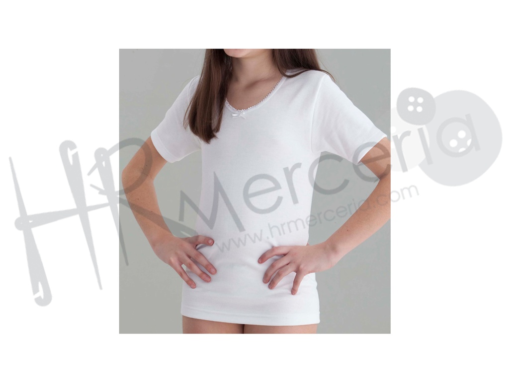 Camiseta 7004 M/C niña canale