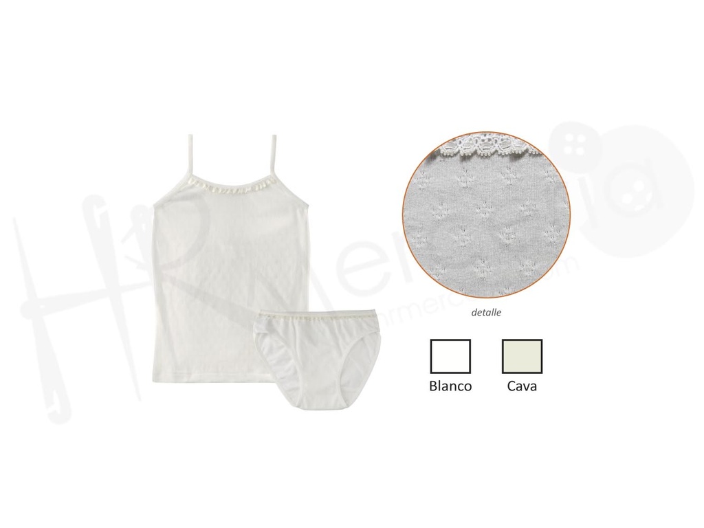 Conjunto comunion niña alg/lycra Diacar D0010105