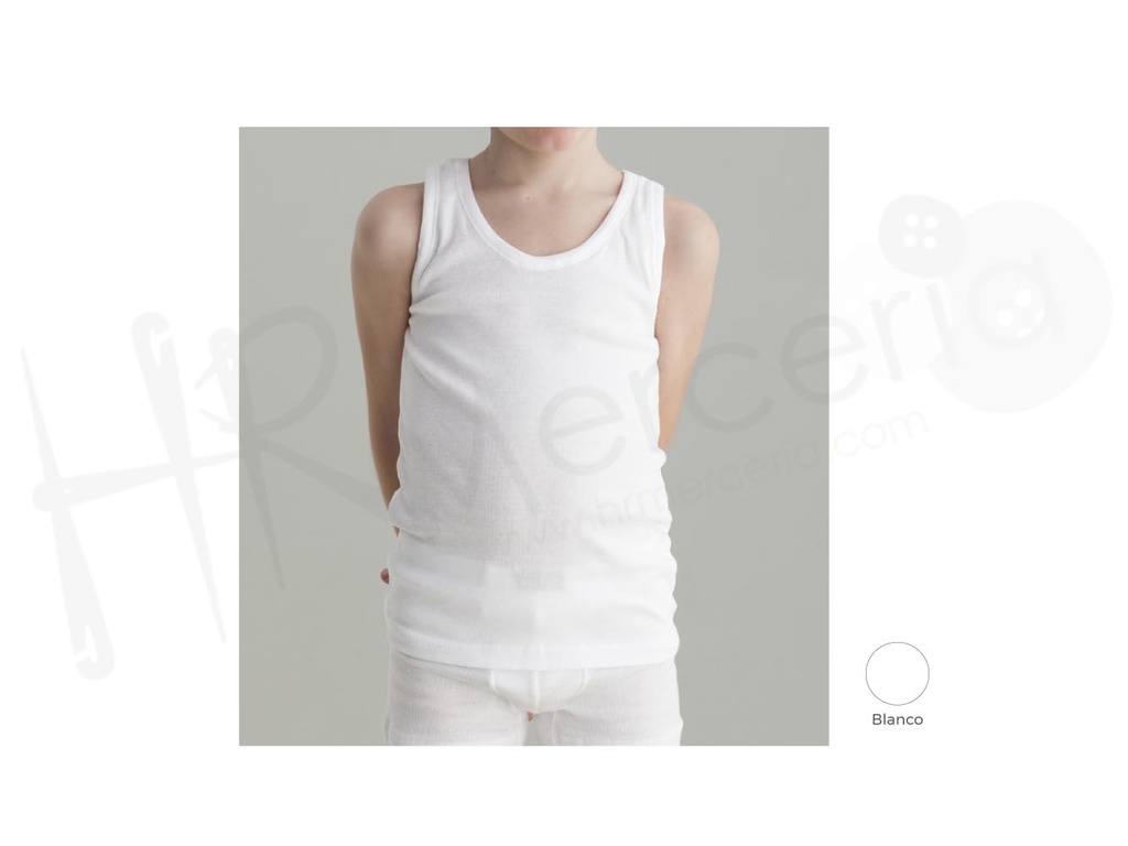 Camiseta niño canale tirante Punt-nou 8003