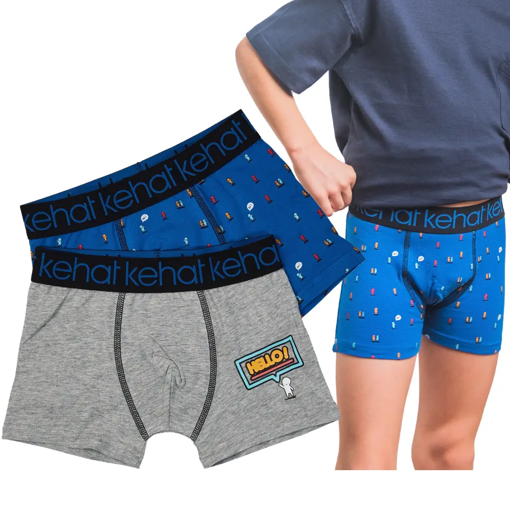Boxer niño 440 Pack 2 Kehat