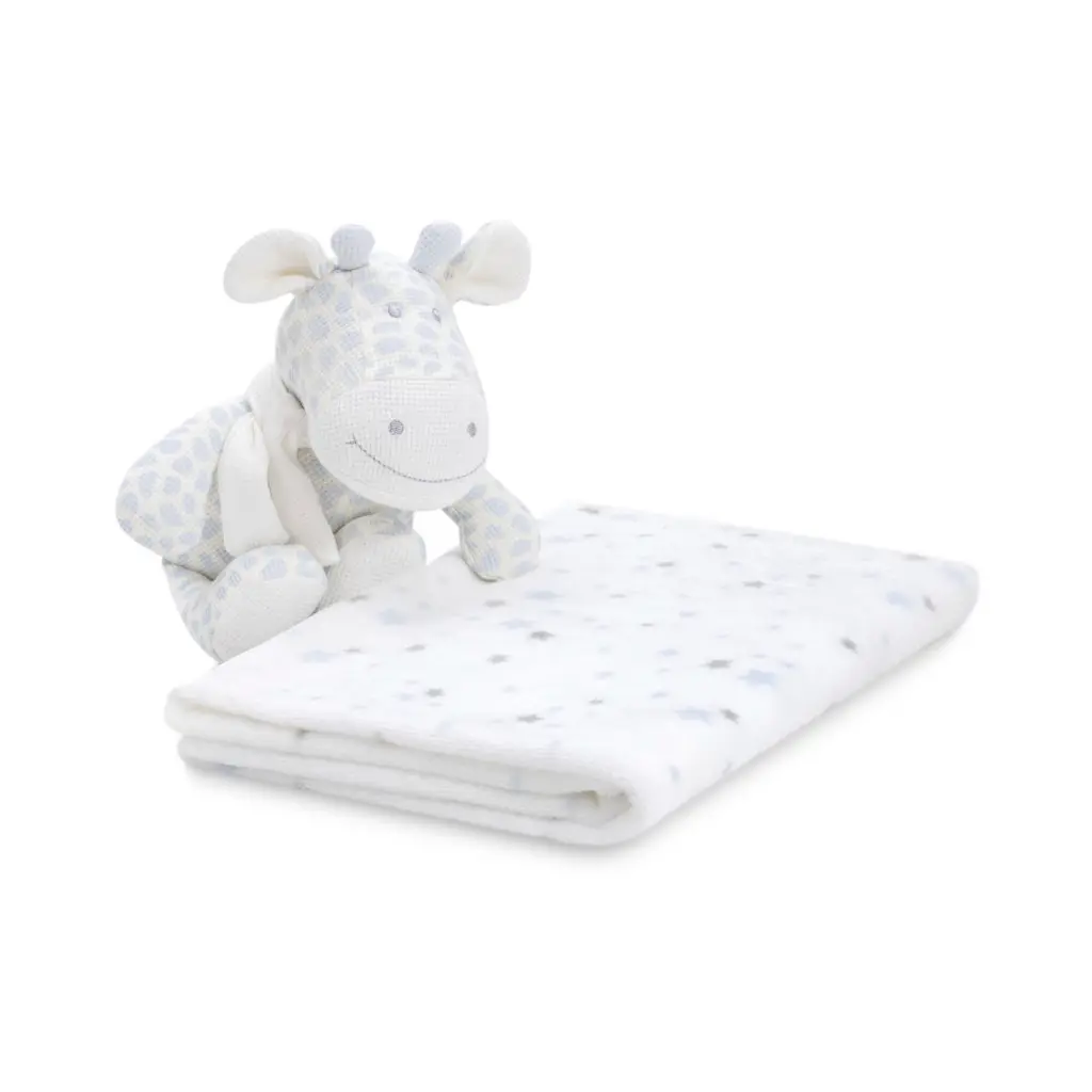 Manta + peluche jirafa PE023