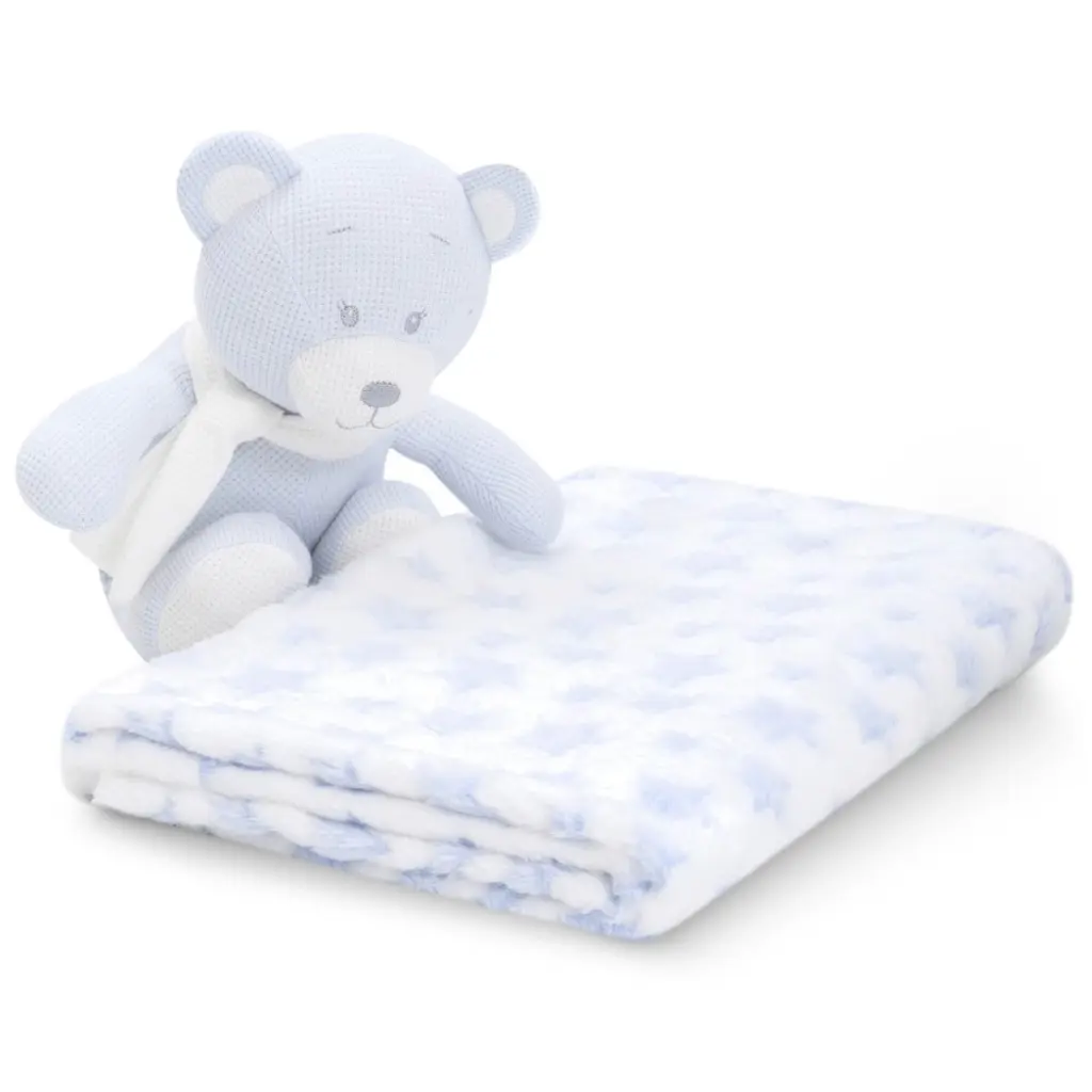 Manta + peluche oso PE024