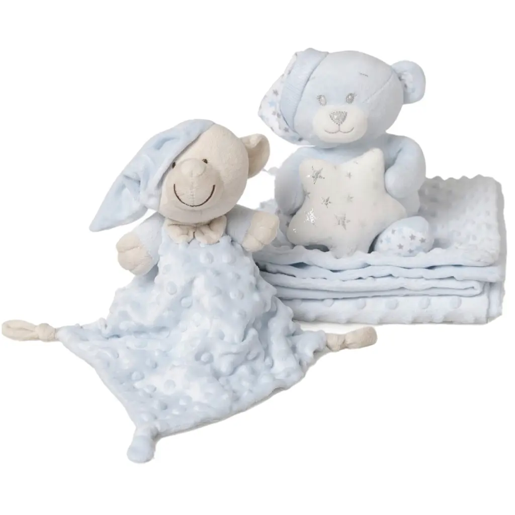 Set manta + dudu + peluche SET25