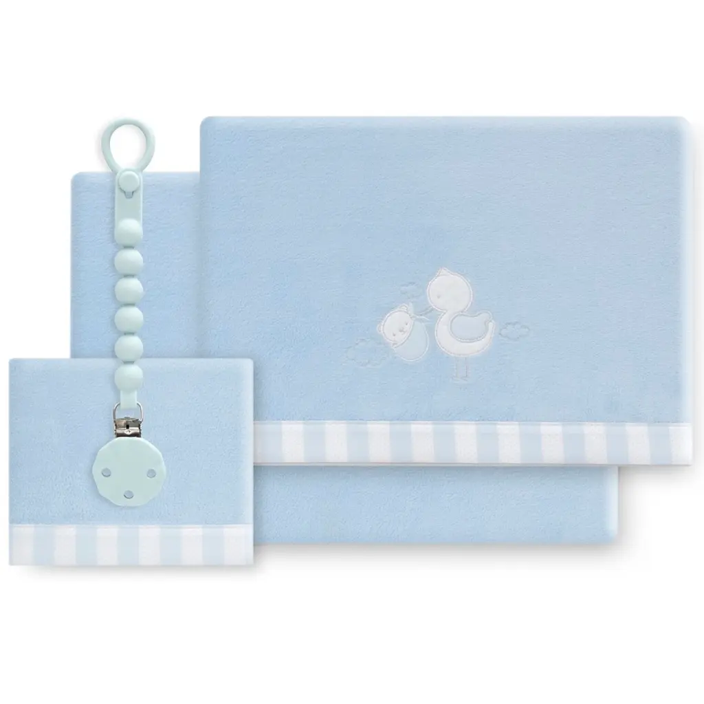 J/ Sabanas coralina cuna + broche 30211