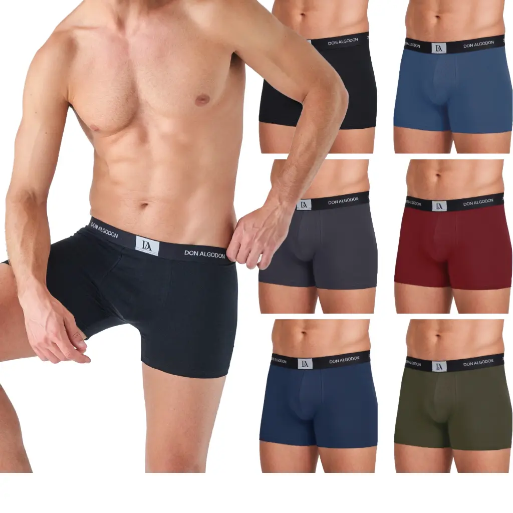 Boxer liso Cro PB15 Pack-2 Don Algodon
