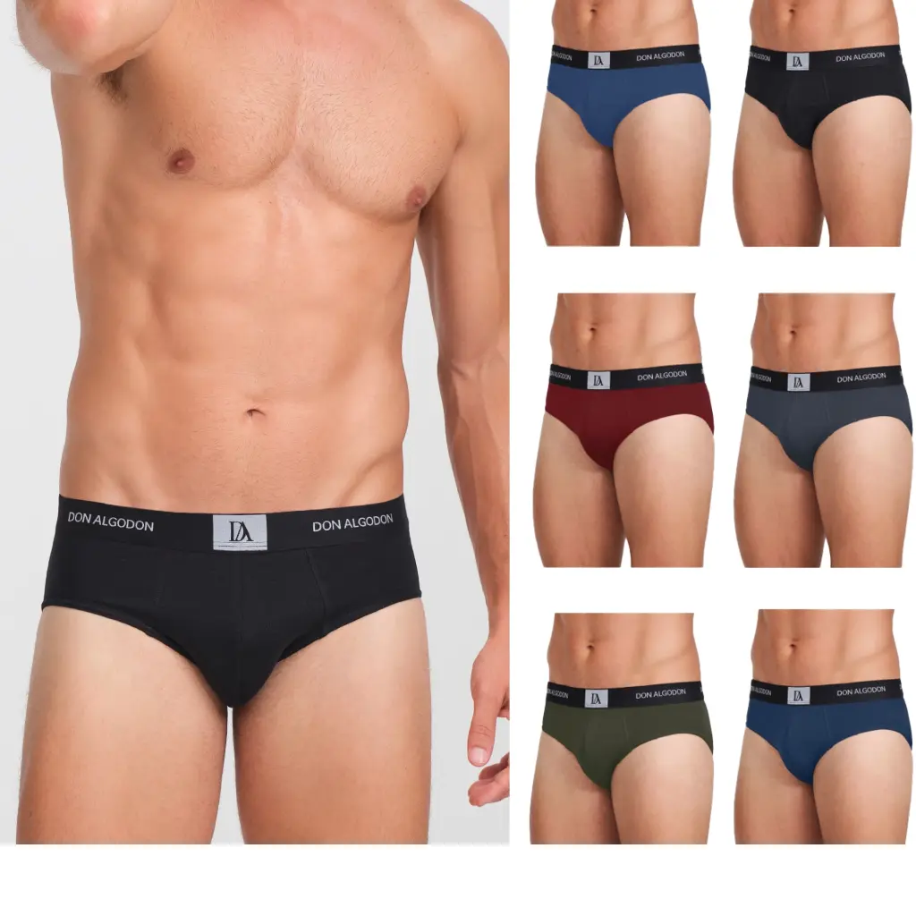Slip liso Cro PS15 Pack-2 Don Algodon