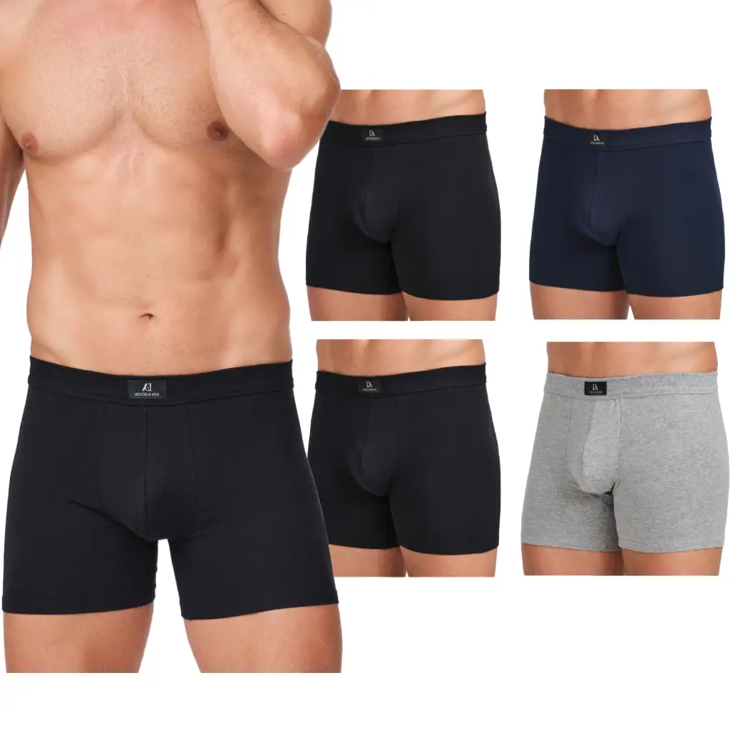 Boxer liso Cro PB500 Pack-2 Don Algodon