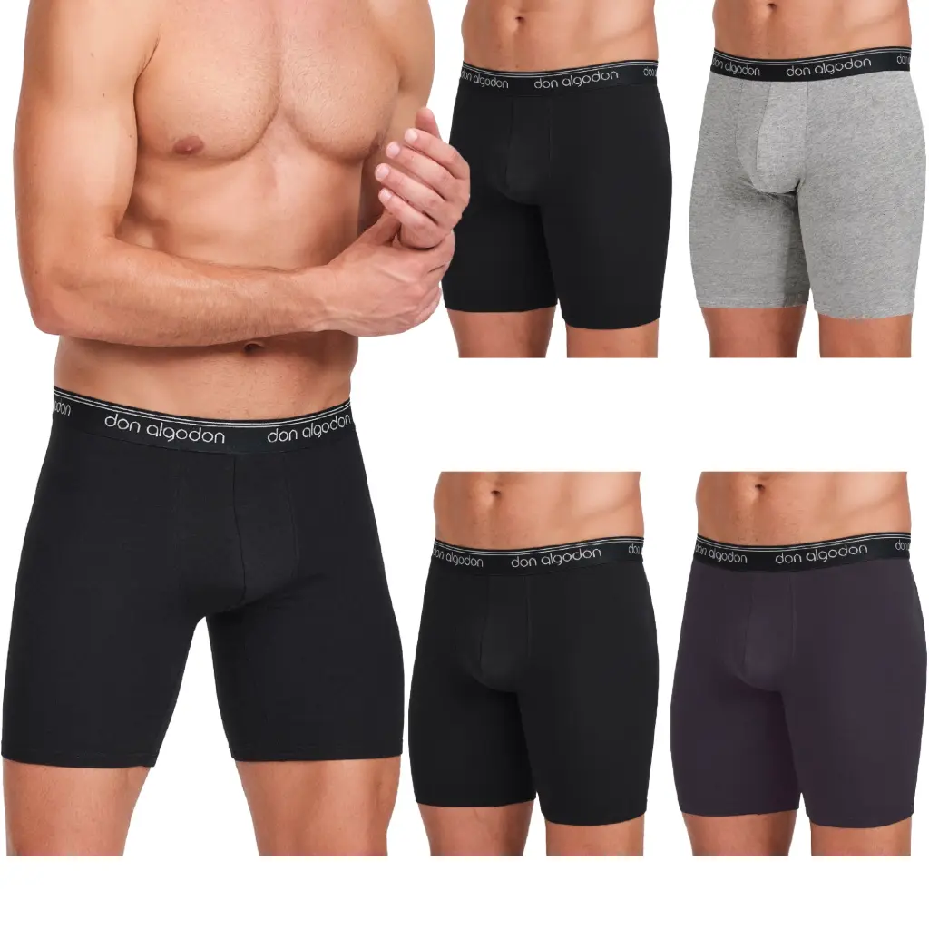 Boxer largo Cro PBC105 Pack-2 Don Algodon  