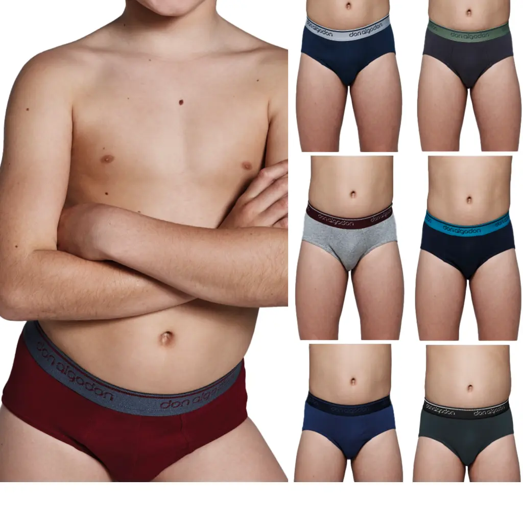 Slip liso niño PS61 Pack-2 Don Algodon 