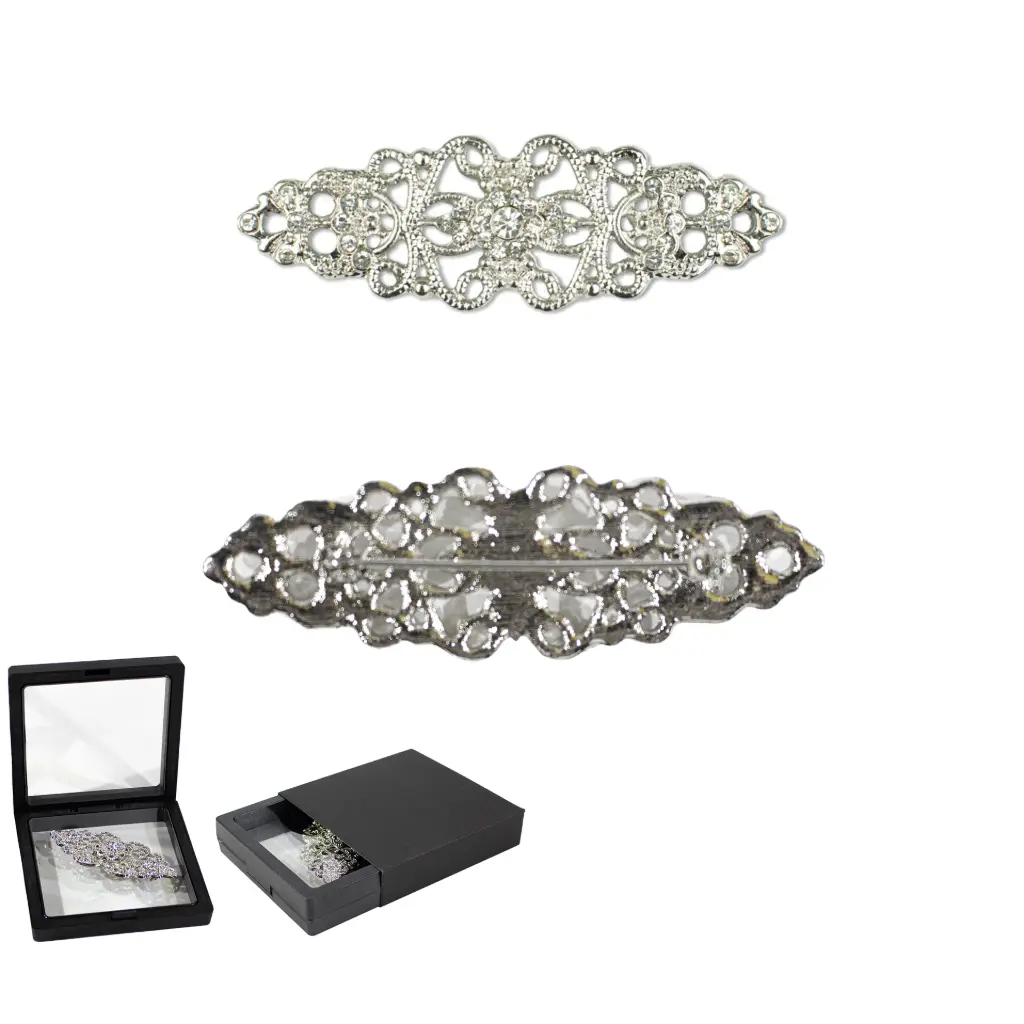 Broche mantilla strass 19746