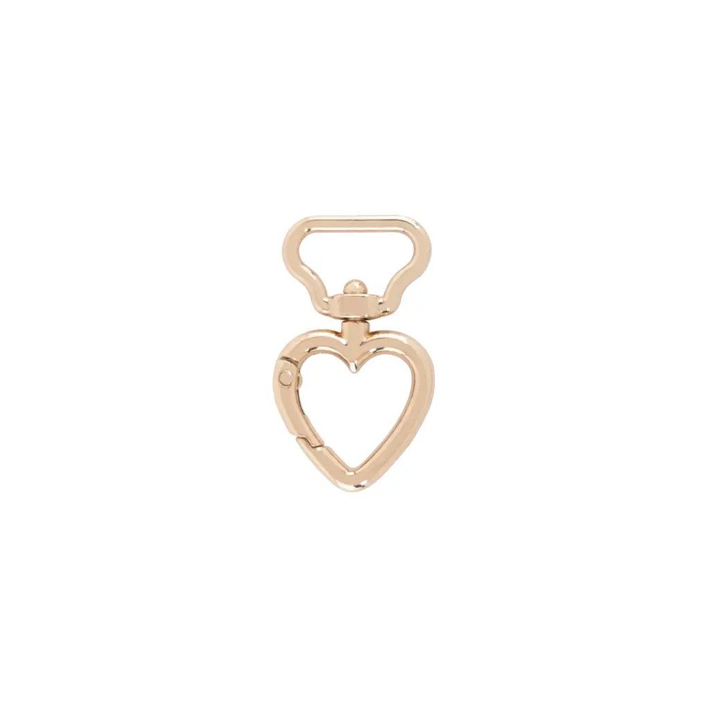Mosquetón metal corazón 944052 bolsa 10 ud.