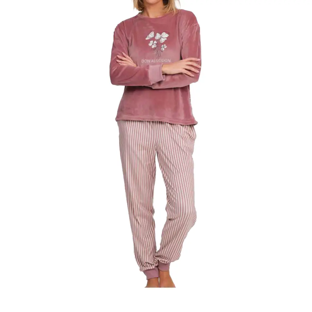 Pijama Sra DA26W432 Don Algodón