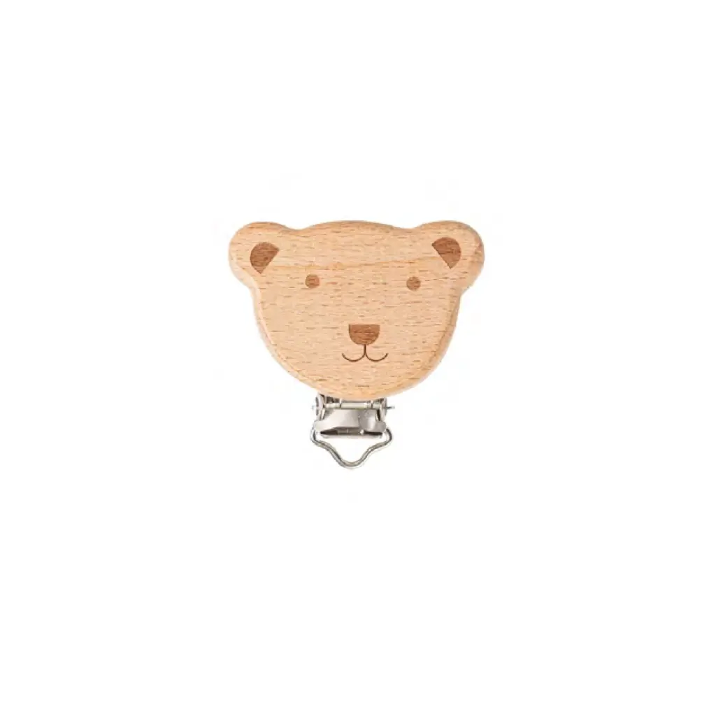 Pinza níquel + madera FR2057 Pack 5 uds