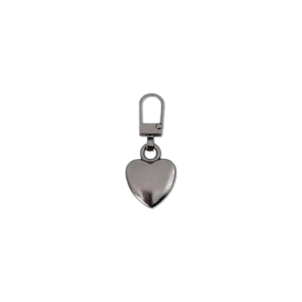 Tirador cremallera corazon 8286 Pack 10 ud.