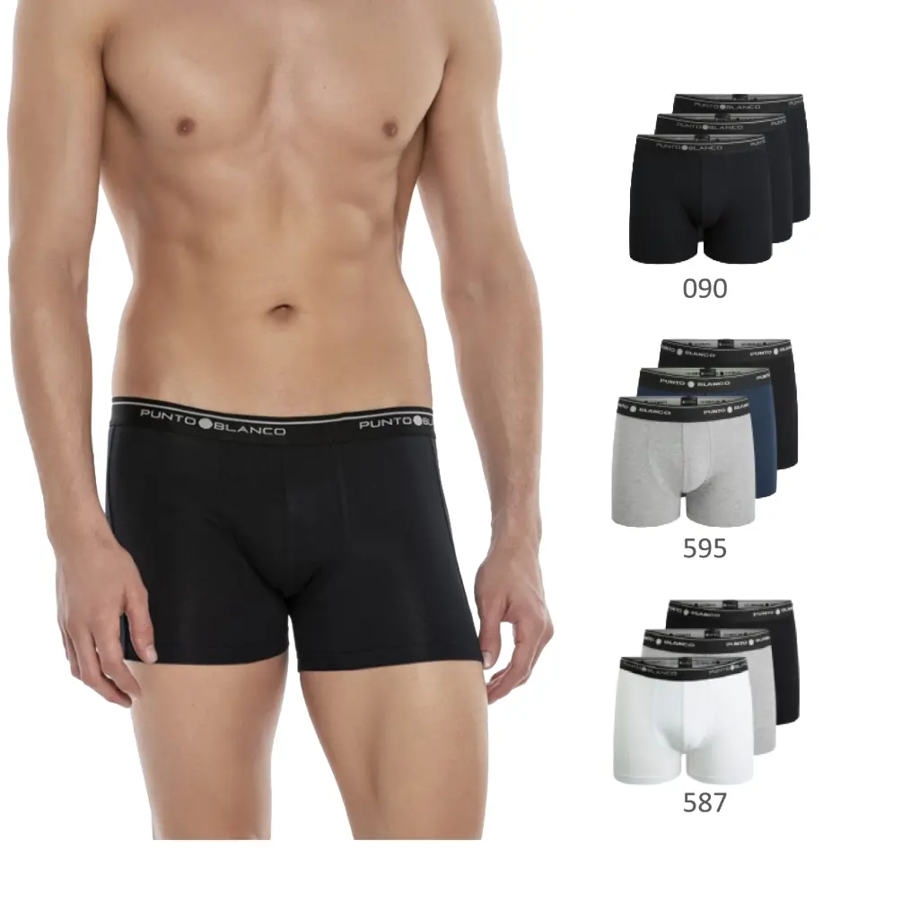 Boxer Cro 5343840 Pack-3 Punto Blanco 