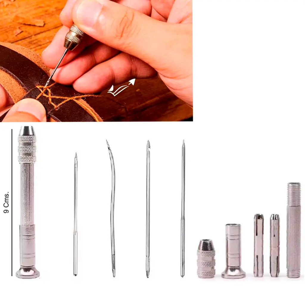 Set agujas cuero 8907 1 set