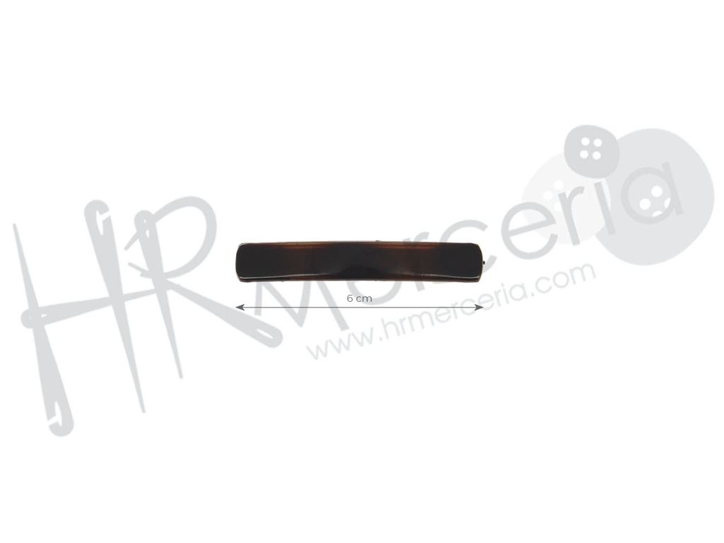 Pasador concha 6 cm pack 12 pzas