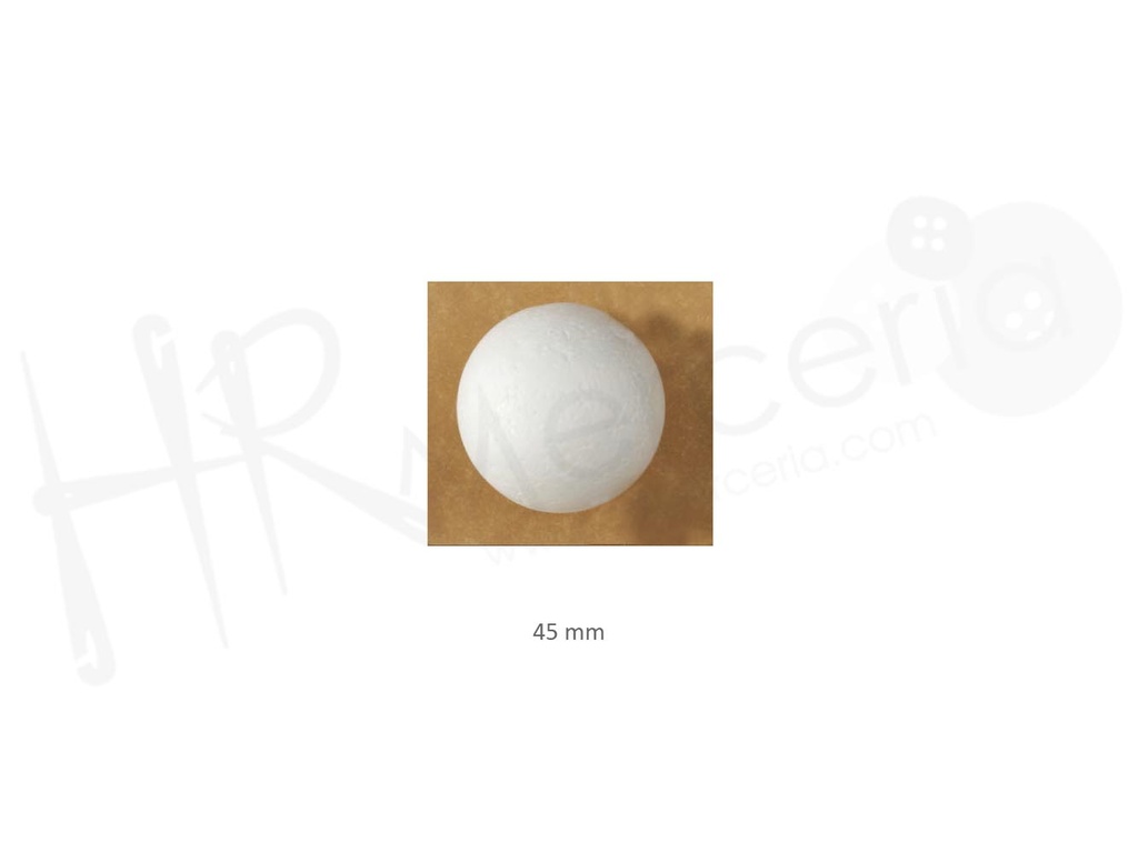Esfera porexpan 45mm FR0042 pack 24 pz.