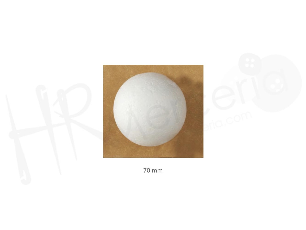 Esfera porexpan 70mm FR0045 pack 12 pz.