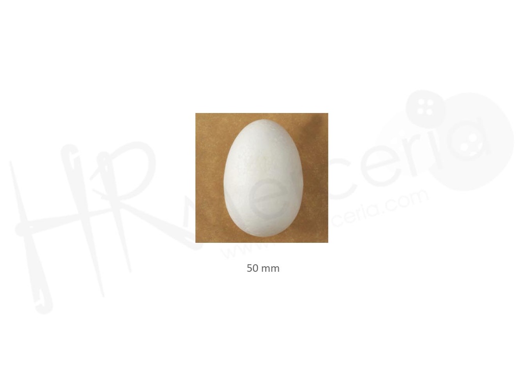 Ovalo porexpan 50mm FR0061 pack 12 pz.