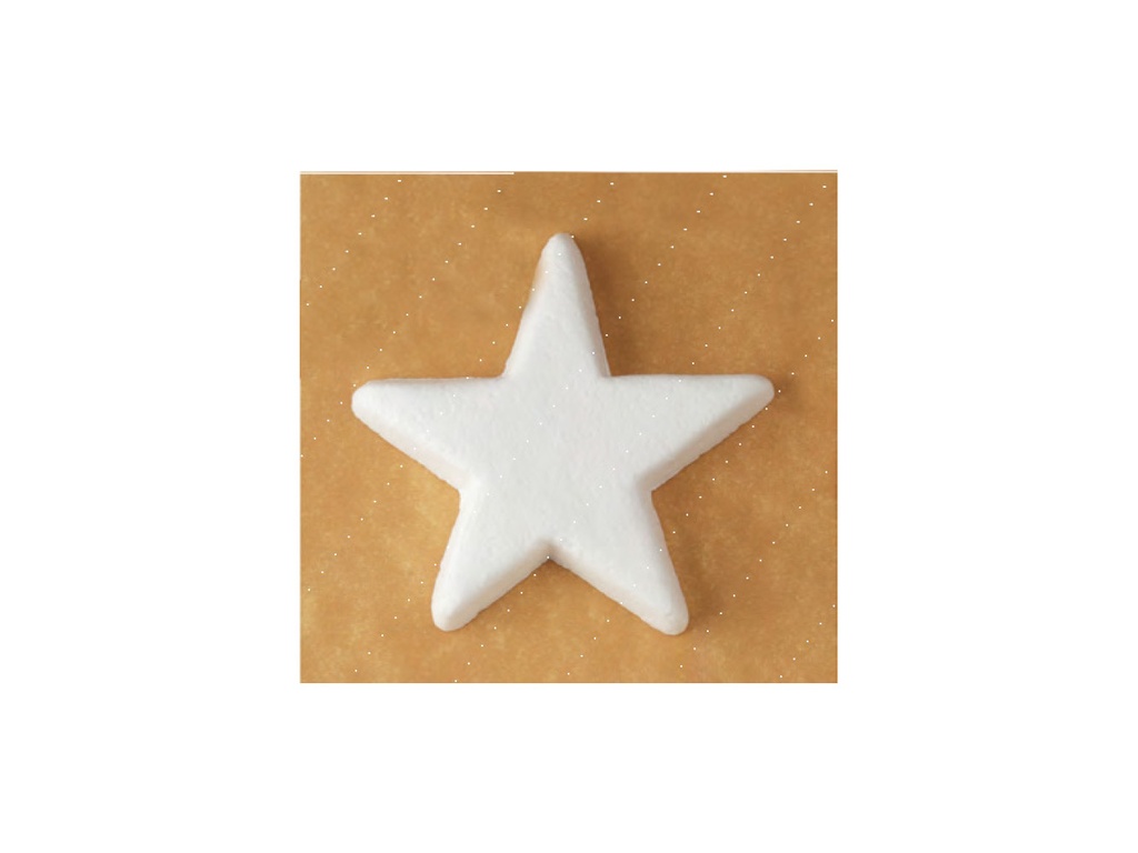 Estrella porexpan 63mm alto pack 12 pz.