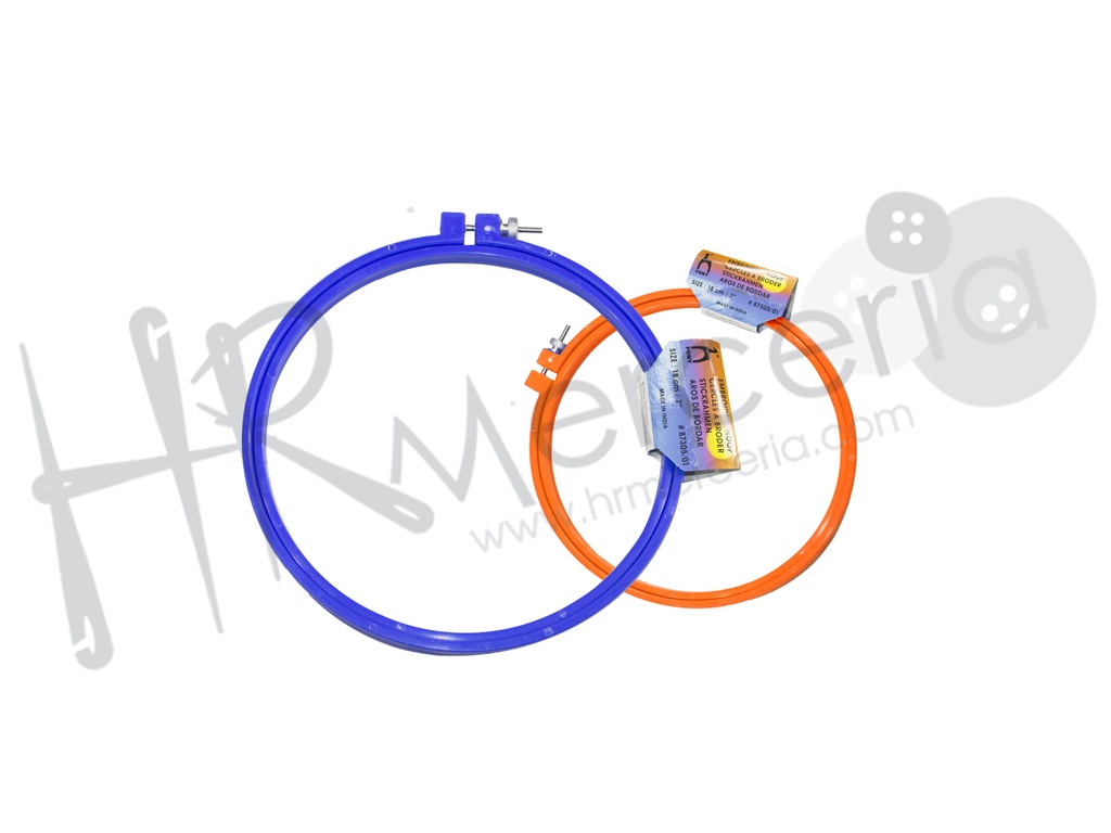 Bastidor bordar de plastico 13 cm