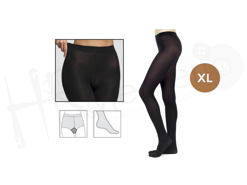 Panty 50 Den XL microfibra 771697 Pompea
