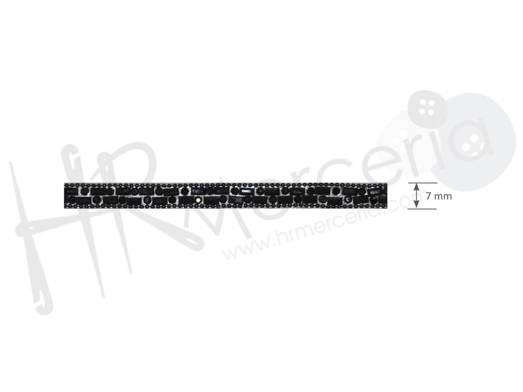 Tira rocalla termoadhesiva 7mm  10650