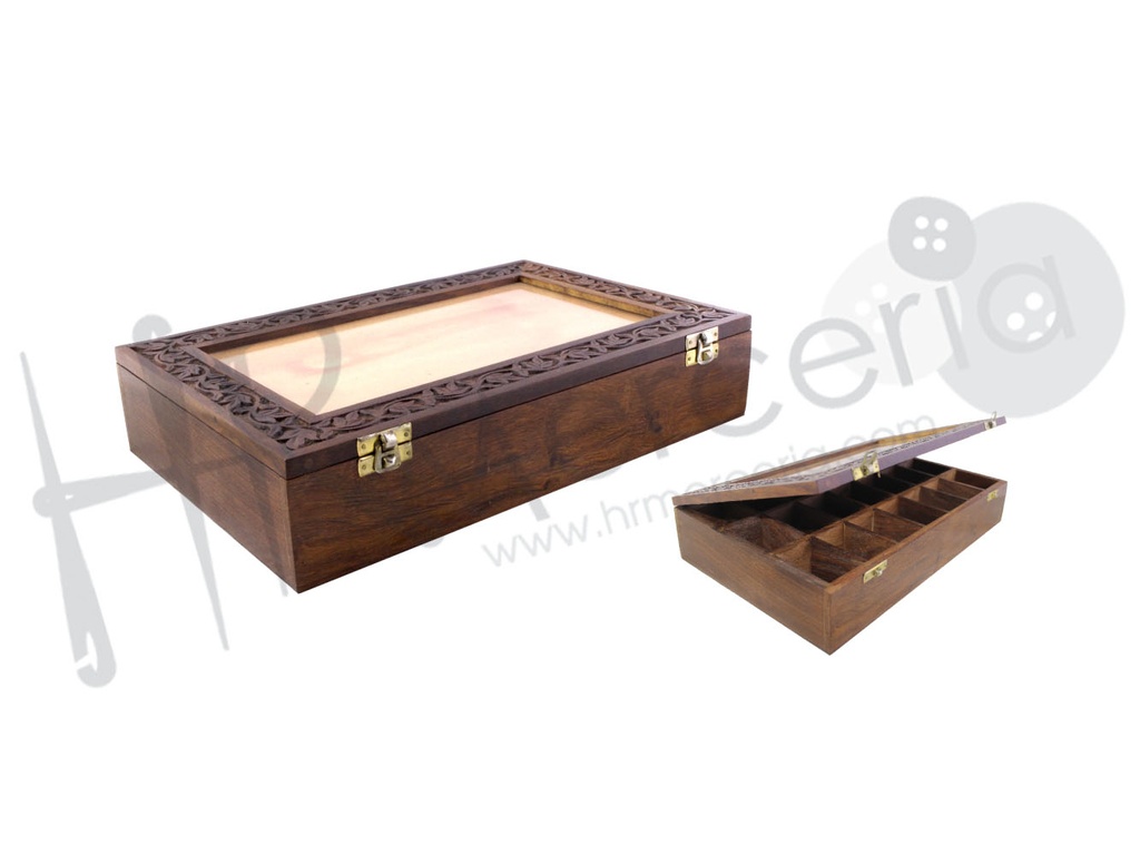 Caja madera sesamo