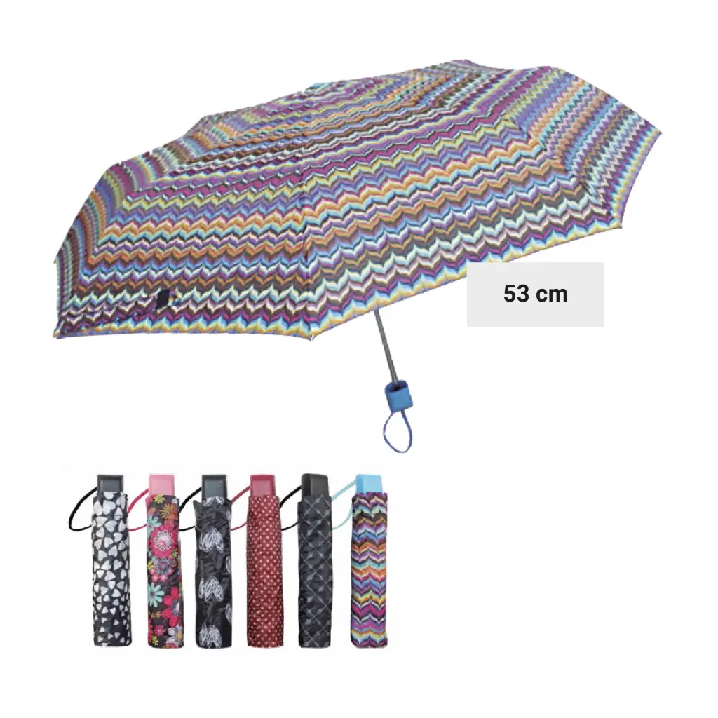Paraguas mini estampado