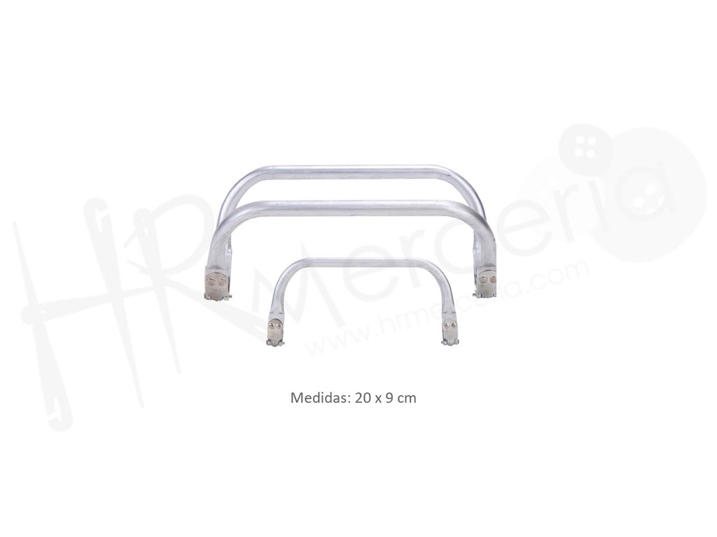Boquilla de aluminio 20 x 9 cm MC0081 3 pz