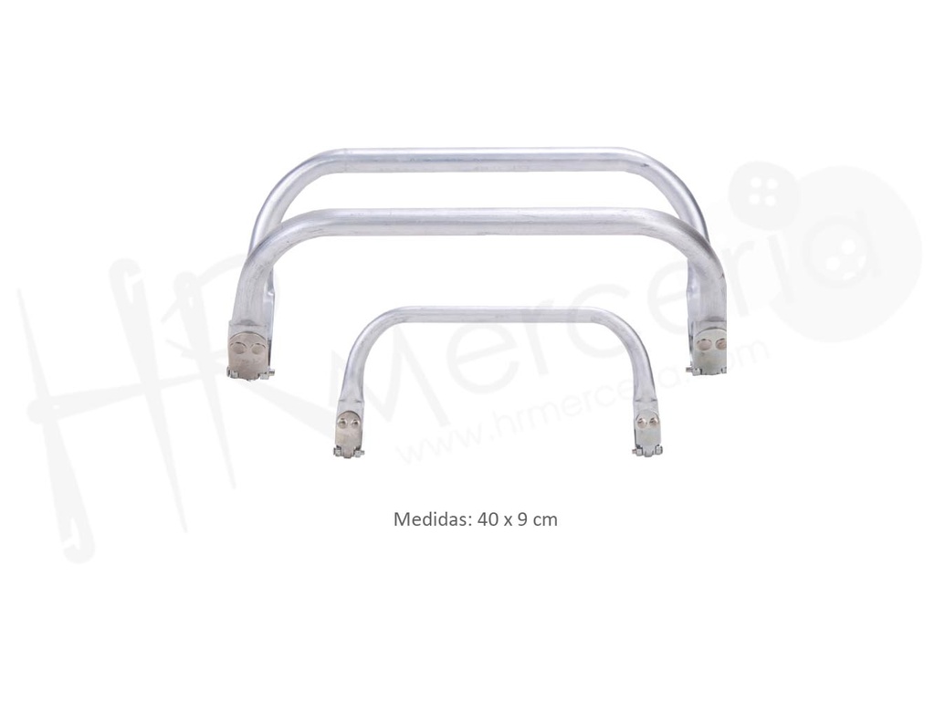 Boquilla de aluminio 40 x 9 cm MC0085 3 pz