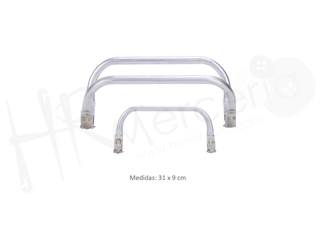 Boquilla de aluminio 31 x 9 cm MC0100 3 pz